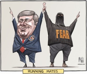 Harper politics of fear