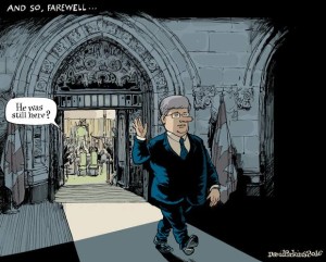 Harper leaves Parliament