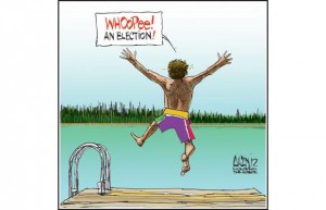 Aislin Jean Charest takes the plunge