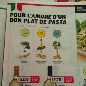 SAQ sells Italian wines -- in Italian