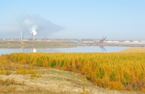 Alberta tailings pond