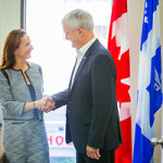 MP Marc Garneau and Désirée McGraw