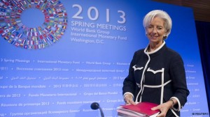 Christine Lagarde IMF World Bank 2013