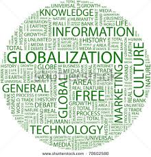 globalization word cloud globe