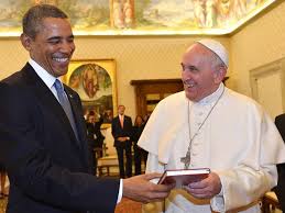 Obama and Pope Francis