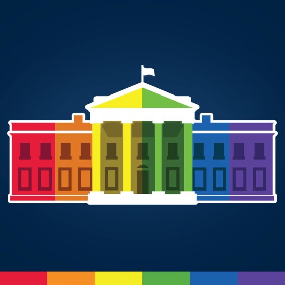 gay pride white house