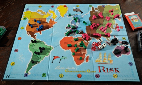The board game Risk  is the world turning into an empire-building game?