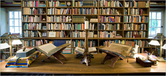 personal library Alberto Manguel