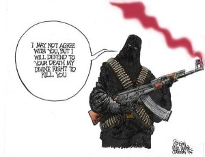 Islamist cartoon