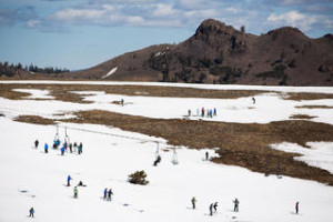 California -sierra-snowpack-drought