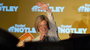 Rachel Notley election night