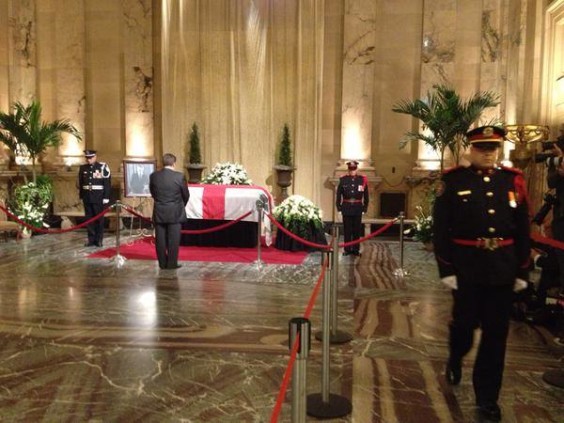 Denis Coderre pays his respects to Jean Doré
