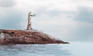 Statue for Nova Scotia shoreline