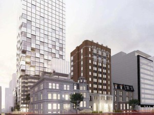 Maison Alcan artists-concept-of-a-proposed-30-storey-commercial-tower