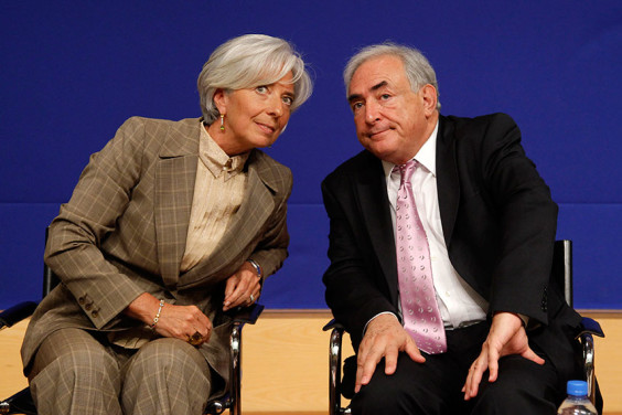Christine Lagarde and DSK