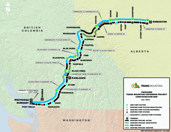 Kinder Morgan pipeline proposal