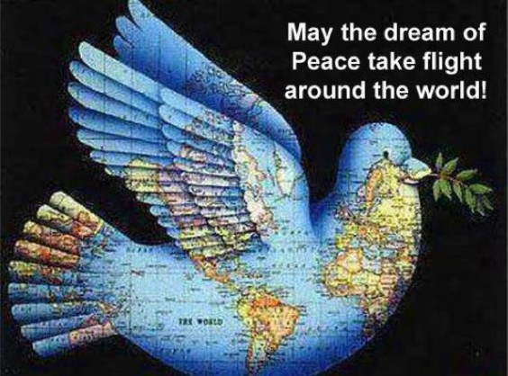 Dove of Peace world