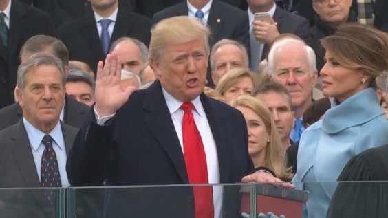 donald-trump-sworn-in