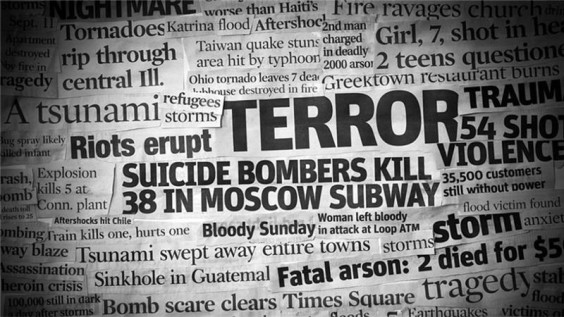 Terrorism collage