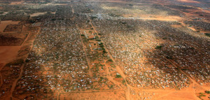 Kenya Refugee Campfromair