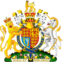 The Sovereign's coat of arms has evolved over many years and reflects the history of the Monarchy and of the country